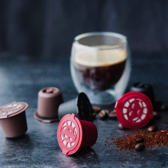 💮3/$30💮 3 pcs Reusable Coffee Machine Capsules / Pods - Picture 1 of 3
